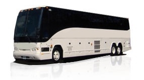 Boston 50-55 seater chauffeured Motor Coach Bus rental, hire with a driver