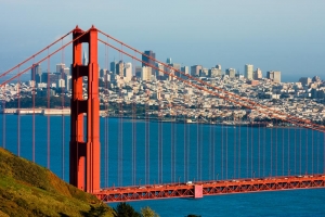 Мост Золотые Врата в Сан-Франциско